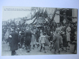 Cpa...fete Nationale De Jeanne D'arc A Nantes...8 Mai 1921...les Enfants De Toutes Les écoles De Nantes Défilent..animée - Nantes