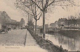 QU 15-(31) TOULOUSE - LA GARE - LE CANAL DU MIDI - 2 SCANS - Toulouse