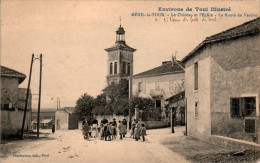 Ménil-la-Tour Canton Toul-Nord Château Et L'Eglise Church Castle Chiesa Meurthe-et-Moselle 54200 Cpa Ecrite Au Dos TB.E - Autres & Non Classés