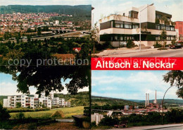 73723847 Altbach Esslingen Stadtpanorama Wohnsiedlung Rathaus Industrie  - Other & Unclassified