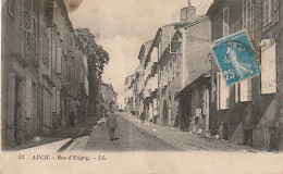 QU 17-(32) AUCH - RUE D' ETIGNY - 2 SCANS - Auch