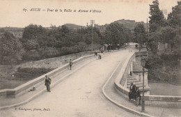 QU 17-(32) AUCH - PONT DE LA REILLE ET AVENUE D' ALSACE - ANIMATION - 2 SCANS - Auch