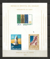 Uruguay 1964 Protection Of Nubian Monuments, Mi Bloc 5  MNH(**) - Uruguay