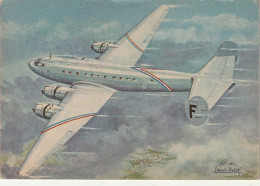 QU 21- COLLECTION DES AVIONS FRANCAIS - S.O.161 - ILLUSTRATEUR PETIT - CARTE PUB ASPIRINE , USINES DU RHONE - 1939-1945: 2ème Guerre