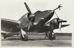 QU 22- AVION BIMOTEUR METALLIQUE FRANCAIS - POTEZ 63  - 2 SCANS - 1939-1945: 2. Weltkrieg