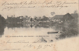 QU 23-(33) SAINT DENIS DE PILES , PRES LIBOURNE - LES BORDS DE L' ISLE  - 2 SCANS - Autres & Non Classés