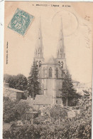 QU 23-(33) BRANNES - L' EGLISE - 2 SCANS - Autres & Non Classés