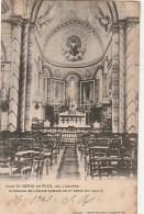 QU 25-(33) SAINT DENIS DE PILES , PRES LIBOURNE - INTERIEUR DE L'EGLISE ROMANE DE SAINT DENIS - 2 SCANS - Autres & Non Classés