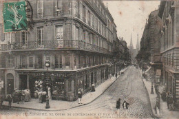 QU 25-(33) BORDEAUX - MAISON DU TELEGRAPHE , COURS DE L' INTENDANCE ET RUE VITAL CARLES - 2 SCANS - Bordeaux