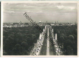 Berlin - Blick Von Der Siegessäule - Foto-Ansichtskarte - Verlag Hans Andres Berlin - Tiergarten