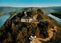 73723688 Bullay Mosel Berghotel Marienburg Cafe Restaurant Fliegeraufnahme Bulla - Other & Unclassified