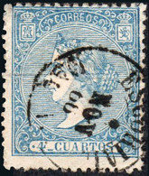 Madrid - Edi O 81 - 4 C.- Mat Fech. Tp. II "Escorial" - Used Stamps