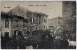 CPA Carte Postale / 69 Rhône, Meys / Édit. B. Bazin / Un Jour De Foire. - Autres & Non Classés