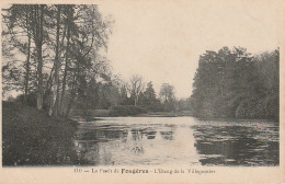 RE 3-(35) LA FORET DE FOUGERES - L' ETANG DE VILLEGONTIER - 2 SCANS - Fougeres