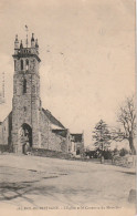 RE 3-(35) DOL DE BRETAGNE - L' EGLISE ET LE CIMETIERE DU MONT DOL - 2 SCANS - Dol De Bretagne