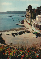 RE 4-(35) DINARD - VUE SUR LA VICOMTE - L' EMBARCADERE - CARTE COULEURS - 2 SCANS - Dinard