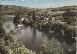 RE 6-(36) GARGILESSE - LA CREUSE AU MOULIN DE GARGILESSE - CARTE COULEURS - 2 SCANS - Andere & Zonder Classificatie