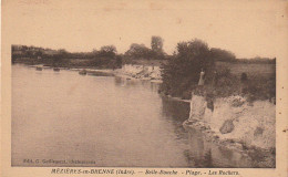 RE 6-(36) MEZIERES EN BRENNE - BELLE BOUCHE - PLAGE - LES ROCHERS - 2 SCANS - Andere & Zonder Classificatie