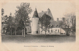 RE 6-(36) ENVIRONS D' ARGENTON - CHATEAU DE BROUTAY - 2 SCANS - Other & Unclassified