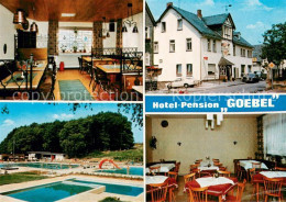 73723610 Unnau Westerwald Hotel Pension Goebel Restaurant Freibad Unnau Westerwa - Other & Unclassified