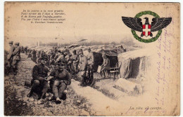 MILITARI - LA VITA AL CAMPO - SPEDITA IN ZONA DI GUERRA NEL 1916 -  Vedi Retro - Formato Piccolo - Sonstige & Ohne Zuordnung