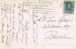 53968. Postal SEVILLA 1925. Alfonso XIII Vaquer. Rodillo Mudo. Vista Plaza San Fernando, Animada - Cartas & Documentos