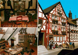 73723579 Leun Lahn Heimatmuseum Wohnzimmer Und Schusterwerkstatt Um 1900 Trachte - Sonstige & Ohne Zuordnung