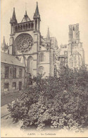 CPA -LAON - LA CATHEDRALE (BELLE PRISE DE VUE) - Laon