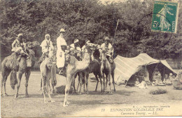 CPA - NOGENT/MARNE - EXPO COLONIALE 1907 - CARAVANE TOUAREG - Nogent Sur Marne