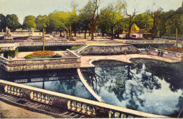 CPA -NIMES - JARDIN DE LA FONTAINE(BELLE CARTE COULEUR) - Nîmes