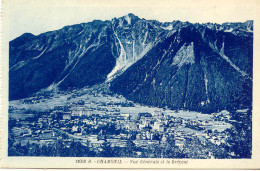 CPA - CHAMONIX - VUE GENERALE ET LE BREVENT - Chamonix-Mont-Blanc