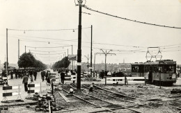 Rotterdam , Marconiplein, Lijn 4, 1940, Real Photo - Rotterdam