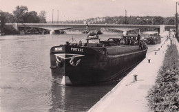 Delcampe - Suresnes  - Pont De Suresnes - Peniche - Nommée - Pintade -  CPSM °J - Suresnes