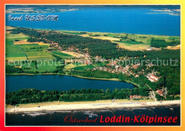 73723486 Koelpinsee Loddin Insel Usedom Fliegeraufnahme Koelpinsee Loddin - Other & Unclassified