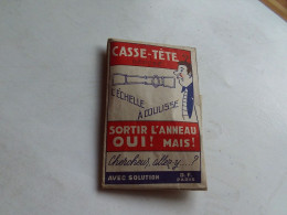 (Jeu Ancien - Casse-tête...avec Emballage Solution) -  L'Echelle à Coulisse.............voir Scans - Toy Memorabilia