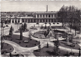 PARMA - CARTOLINA - STAZIONE FERROVIARIA- VIAGGIATA PER MILANO - 1951 - Parma