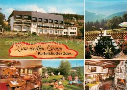 73723392 Kortelshuette Gasthof Pension Cafe Zum Weissen Lamm Restaurant Kamin Ga - Other & Unclassified