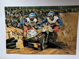 CP - Moto Cross Side Car Van Heugten Steenbergen 1976 - Motociclismo