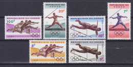 Congo 1964 Mi. 170-74, Olympischen Sommerspiele, Tokio, Complete Set MNH** - Unused Stamps