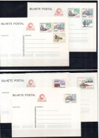 Portugal 5 Enteros Postales - Lettres & Documents