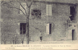 CPA - FOUR-LES-MOINES (GUERRE 14-18) MAISON FORESTIERE (T.RARE CLICHE) - Sonstige & Ohne Zuordnung