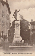 SO 3-(43) LANGEAC - MONUMENT AUX COMBATTANTS ( 1914-1918 )- 2 SCANS - Langeac