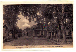 Beaumont Sur Sarthe Rue De La Motte Et Rue De L'Abreuvoir - Beaumont Sur Sarthe