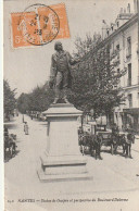 SO 5-(44) NANTES - STATUE DE GUEPIN ET PERSPECTIVE DU BOULEVARD DELORME - CALECHES - 2 SCANS - Nantes