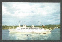 Cruise Liner M/S KUNGSHOLM - SWEDISH AMERICAN LINE Shipping Company - - Transbordadores