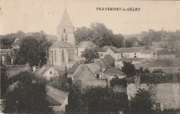 S0 9-(46) FRAYSSINET LE GELAT - CENTRE DU BOURG - L' EGLISE - 2 SCANS - Autres & Non Classés