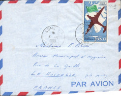 TOGO SEUL SUR LETTRE POUR LA FRANCE 1959 - Briefe U. Dokumente