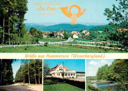 73723222 Hummersen Hotel Restaurant Zur Post Waldpartie Teiche Hummersen - Other & Unclassified