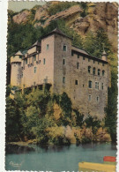 SO 11-(48) GORGES DU TARN - LE CHATEAU DE LA CAZE - CARTE COULEURS - 2 SCANS - Other & Unclassified