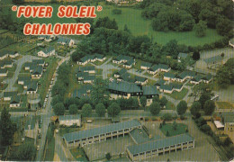 SO 12-(49) CHALONNES SUR LOIRE - " LE FOYER SOLEIL " - VUE AERIENNE - CARTE  COULEURS - 2 SCANS - Chalonnes Sur Loire
